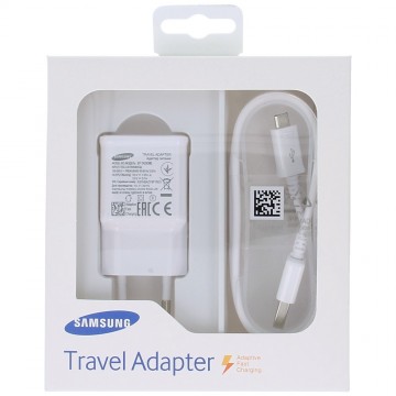 Samsung fast travel charger 2000mah incl usb data cable white eu bister ep ta20eweugww ep ta20eweugww