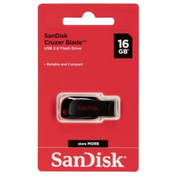 Sandisk cruzer blade 16gb sdcz50 016g b35